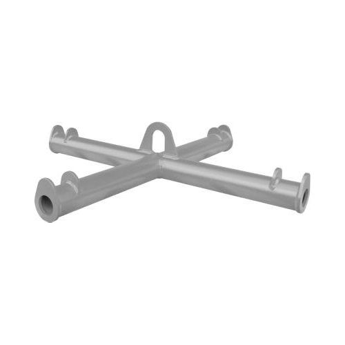 Bauer Big-Bag-Traverse TBB, für Kran, L 1100 x B 1100 x H 215 mm, bis 2000 kg, Stahlrohr, Mausgrau