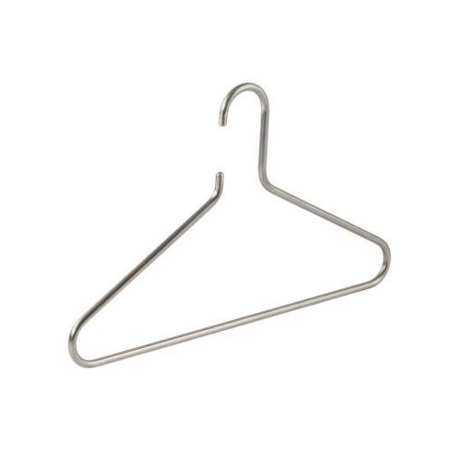 Draht-Kleiderbügel Rudolf Weber KG Ageless, ø 8 mm, rundgeformte Enden, Stahl verchromt, 4 Stück