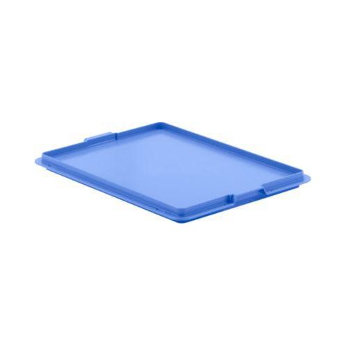 Verschlussdeckel EF-D 43 für Kasten im EURO-Maß, blau
