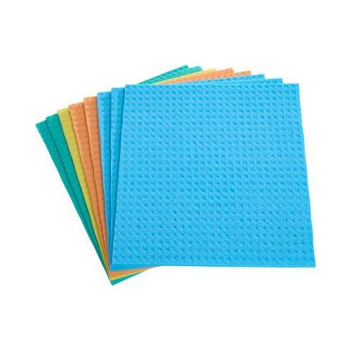 Spontex Schwammtücher Schwammtex, Viskose, 19 x 21 cm, 8 Stück, farbsortiert