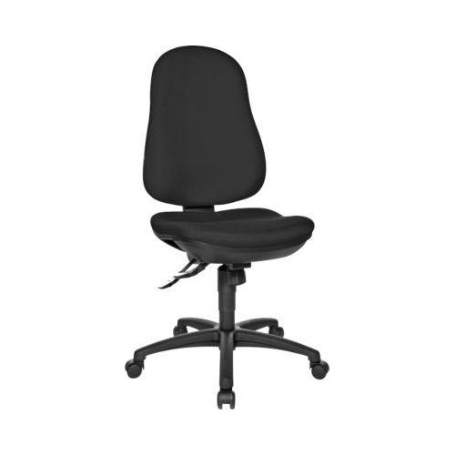 Topstar Bürostuhl SUPPORT 100, Synchronmechanik, ohne Armlehnen, Einsteiger-Modell, schwarz