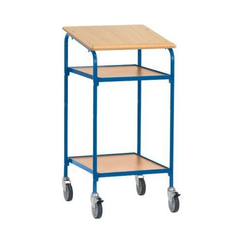 Rollpult mit 2 Ablageböden, L 605 x B 695 x H 1195 mm