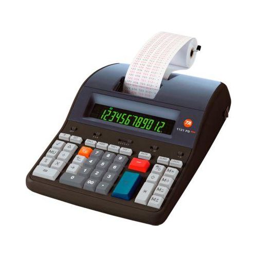 Tischrechner TA 1121 PD Eco, 12-stellige LCD-Anzeige, Papierrolle, B 210 x T 310 x H 80 mm