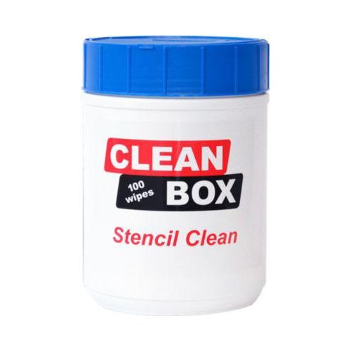 SMD-Schablonen-Reiniger CLEAN BOX Stencil Clean, 100 Tücher in Zupfdose, reißfest, flusenarm