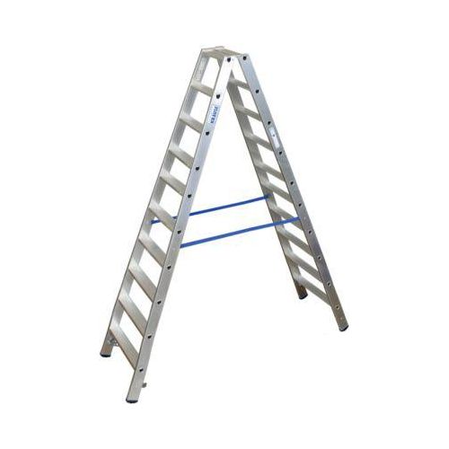 Alu-Stufendoppelleiter, 20 Stufen