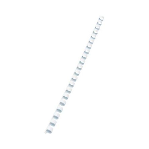 GBC® Binderücken, Plastik, Ø 10 mm, 100 Stück, weiß