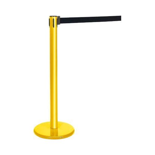 Gurtpfosten gelb, Gurt schwarz