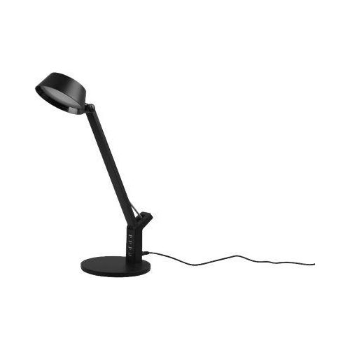 LED-Tischleuchte Trio Ava, Sensordimmer, 600 Lumen, 3000/4000/6300 Kelvin, bis zu 20.000 h, B 170 x T 300 x H 400 mm, Kunststoff, schwarz