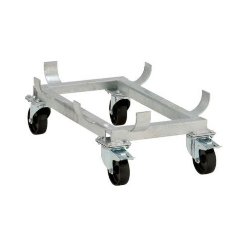Lenkrollengestell für Standardbehälter, 200 l hoch