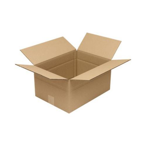 Faltkarton 1-wellig, Wellpappe, braun, optimiert auf Europalettenmaß, 390 x 290 mm