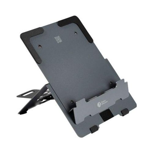 Laptop Ständer Bakker Elkhuizen FlexTop 170, für Laptops & Tablets bis 16”, ergonomisch, B 206 x T 277 x H 6,5 mm, Aluminium, dunkelgrau-matt