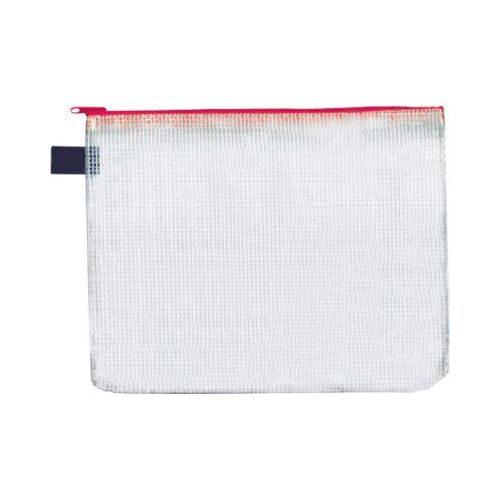 Reißverschluss-Sammelbeutel, für Format DIN B6, B 230 x H 183 mm, rot, 10 Stück