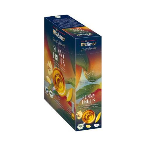Messmer Finest Fruits Früchtetee, Teebeutel, 15 Stück