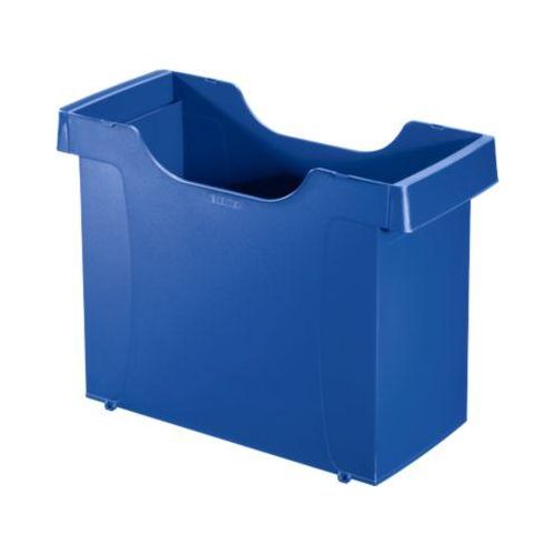 Hängemappenbox Leitz Uni-Box Plus 1908, DIN A4, für ca. 20 Hängemappen, Griffmulden, blau