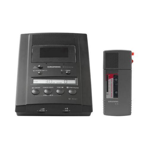 Komplettset Grundig Diktiergerät SH10 und Grundig Wiedergabegerät ST3221