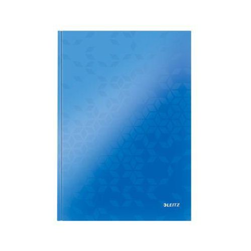 LEITZ Notizbuch WOW 4625, DIN A4, liniert, blau