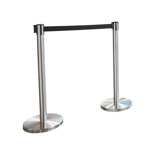 Gurtpfosten RS-Guideline GLA 55, Gurtfabe schwarz, 2er-Set, B 50 mm