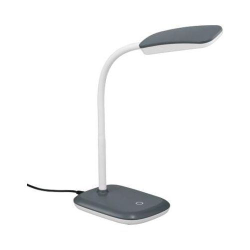 LED-Tischleuchte Boa, mit Touchdimmer, höhenverstellbar, titanfarbig