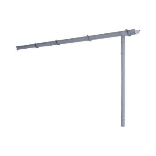 Regenrinne und Fallrohr, für B 2145 mm