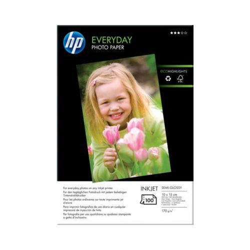 HP Fotopapier Everyday, glänzend, 10 x 15 cm, 100 Blatt