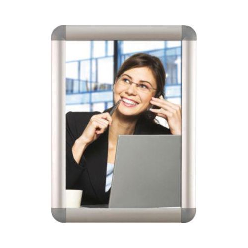 Update Display Opti Frame, DIN A4, 25 mm Profil, Rondo, Aluminium, silber