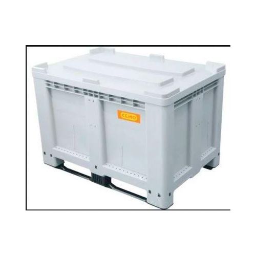 Deckel Cemo, für Logistikbox 525 l, lebensmittelecht, Polyethylen, grau