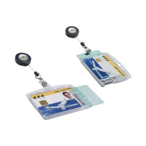 Doppelbox mit Ausweishalter von Durable, 10 Stück