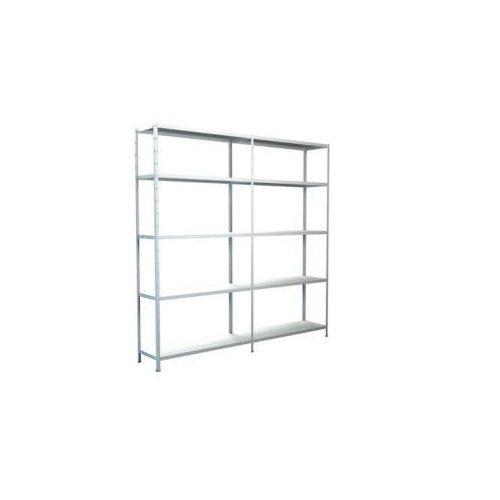 Steckregal, H 2000 x B 2000 x T 350 mm, weiß