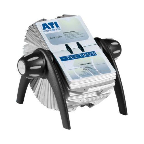 Durable Rollkartei Visifix-Flip, für 400 Karten, schwarz