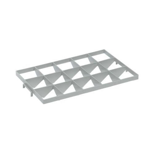 Fachwerkeinsatz FW 1191-2 oben, PE-HD, grau