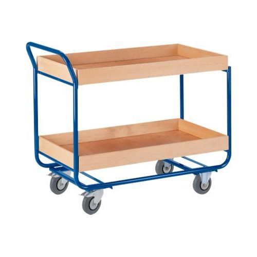 Etagenwagen, m. Hochrand, 2 Etagen, 25 kg