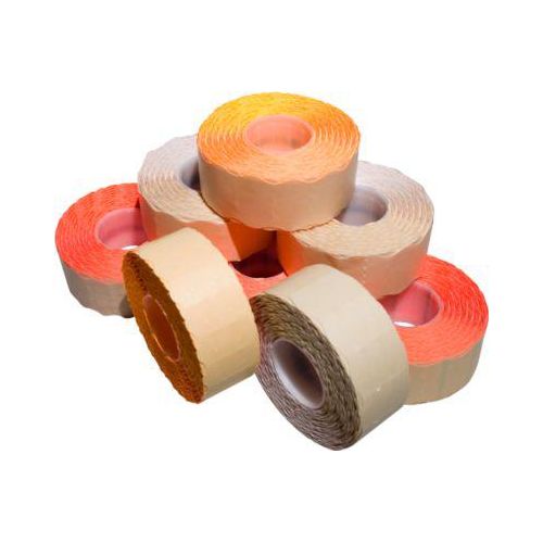 Etiketten, für Preisauszeichner, weiß , 10 Rollen