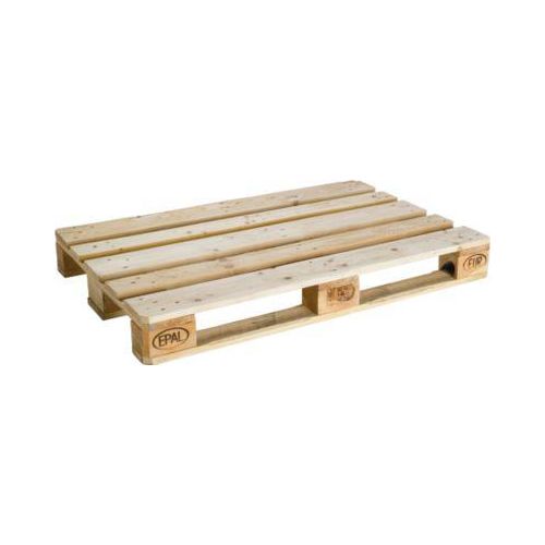 Europaletten EPAL 1, L 1200 x B 800 x H 144 mm, Tragfähigkeit bis 1500 kg, 4-seitig einfahrbar, UIC-Norm 435.2, 10 Stück