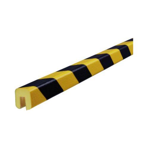 Knuffi® Kantenschutzprofil Typ G, 5-m-Rolle, gelb/schwarz