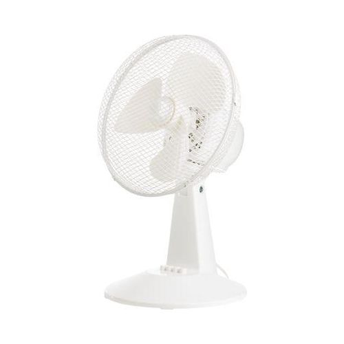 Tischventilator, 3 Stufen, B 345 x T 260 x H 470 mm, weiß