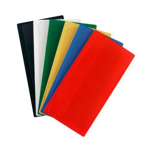 Etikettentasche Label PLUS, magnetisch, 50x110, rot