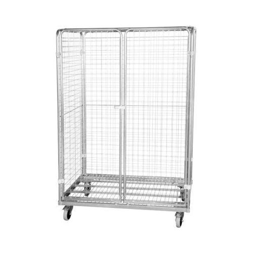 Antidiebstahl-Rollbehälter, Stahl, Euro-Maß, 800 x 1200 x 1820 mm