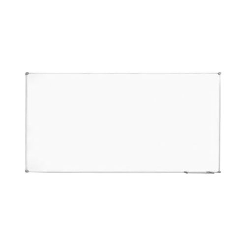 Whiteboard 2000 MAULpro, weiß emailliert, Rahmen platingrau, 1200 x 1800 mm