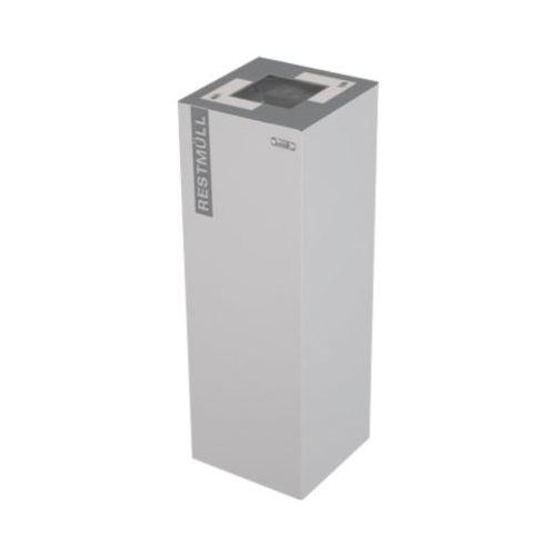 Aufkleber zur Trennung für den Abfallbehälter Alicante, Rest-Müll, schwarz