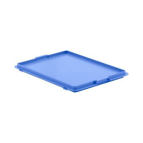 Deckel mit Haken EF-DH 43 für Kasten im EURO-Maß, blau