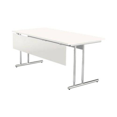 Knieraumblende Toledo, für Schreibtische ab Breite 1600 mm, B 1450 x H 300 mm, weiß