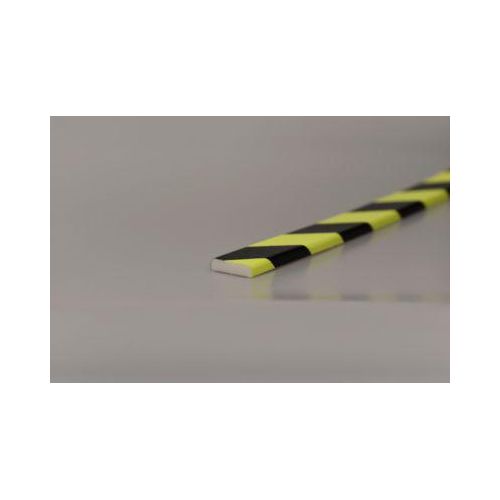 Knuffi® Flächenschutz Typ F, 1-m-Stück, gelb/schwarz, tagesfluoreszierend