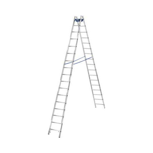 Sprossendoppelleiter, 32 Sprossen, + Toolbag GRATIS