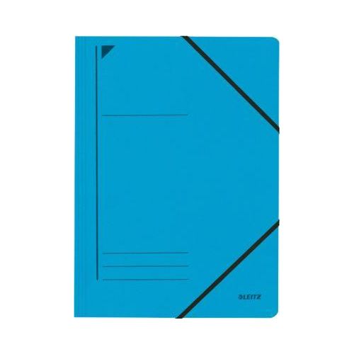 LEITZ® Eckspannmappe, DIN A4, Gummizugverschluss, blau
