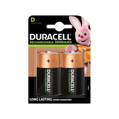 NiMH Akku Duracell Mono/D HR20, wiederaufladbar, 1,2 V, 2 Stück