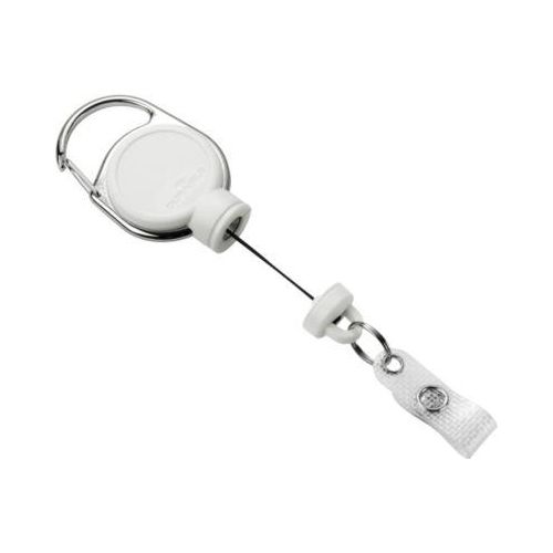 Durable Jojo Extra Strong, für schwere Kartenhalter o. Schlüssel, mit Clip, L 600 mm, weiß