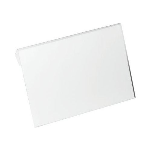 Durable Kennzeichnungstasche, Hard Cover, mit Falz, DIN A5 quer, B 210 x H 148 mm, transparent