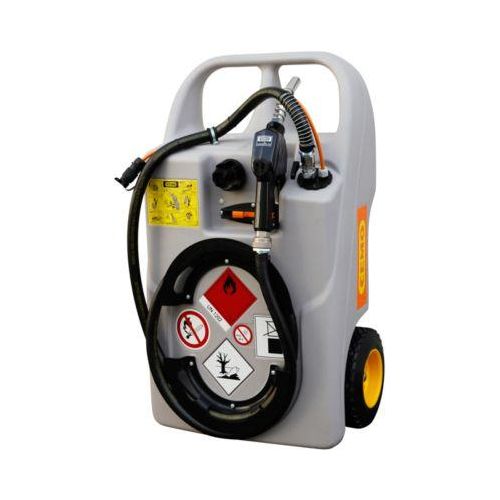 Mobile Tankanlage Diesel-Trolley, 60 l, Elektropumpe 12V, Schlauch 3 m