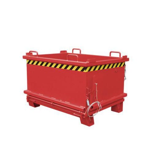 Klappbodenbehälter SB 500, rot