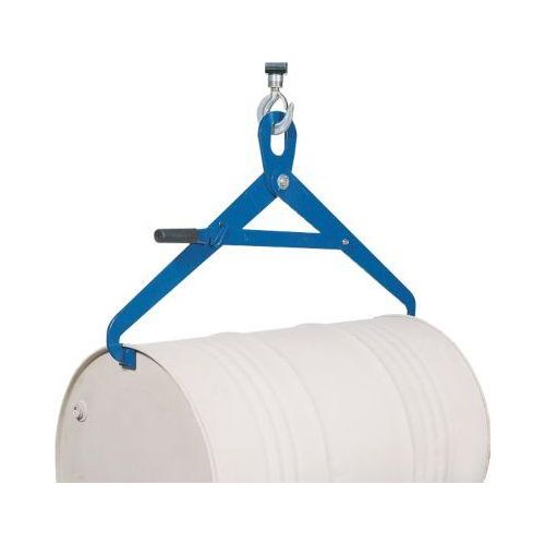 Fasswendezange, Stahl, blau, für Sickenfässer, Spannringfässer, bis 350 kg